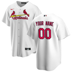 St. Louis Cardinals Home Replica Custom Jersey - White | Nike