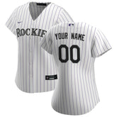 Colorado Rockies Women's Home Replica Custom Jersey - White | Nike
