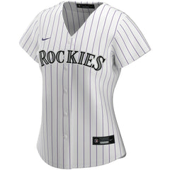 Colorado Rockies Women's Home Replica Custom Jersey - White | Nike
