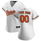 Baltimore Orioles Women's Home Replica Custom Jersey - White | Nike