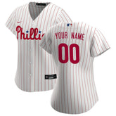 Philadelphia Phillies Women's Home Replica Custom Jersey - White | Nike