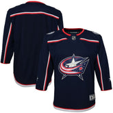 Columbus Blue Jackets Youth Home Premier Jersey Navy