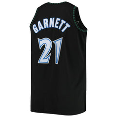 Kevin Garnett Minnesota Timberwolves 1997/98 Big & Tall Hardwood Classics Swingman Jersey - Black | Mitchell & Ness on sale