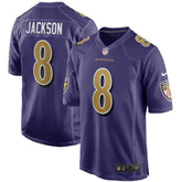 Lamar Jackson Baltimore Ravens Alternate Game Jersey - Purple | Nike discount