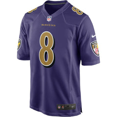Lamar Jackson Baltimore Ravens Alternate Game Jersey - Purple | Nike discount