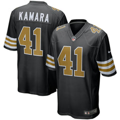 Alvin Kamara New Orleans Saints Alternate Game Jersey - Black | Nike online