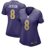 Lamar Jackson Baltimore Ravens Women's Alternate Game Player Jersey - Purple | Nike online