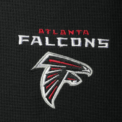 Atlanta Falcons Dunbrooke Logo Maverick Thermal Henley Long Sleeve T-Shirt - Black for sale