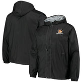 Cincinnati Bengals Dunbrooke Logo Legacy Stadium Full-Zip Jacket- Black cheap