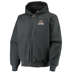 Chicago Bears Dunbrooke Dakota Cotton Canvas Hooded Jacket - Navy on sale