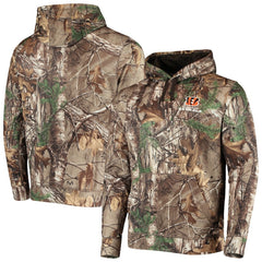 Cincinnati Bengals Dunbrooke Circle Champion Tech Fleece Pullover Hoodie - Realtree Camo sale