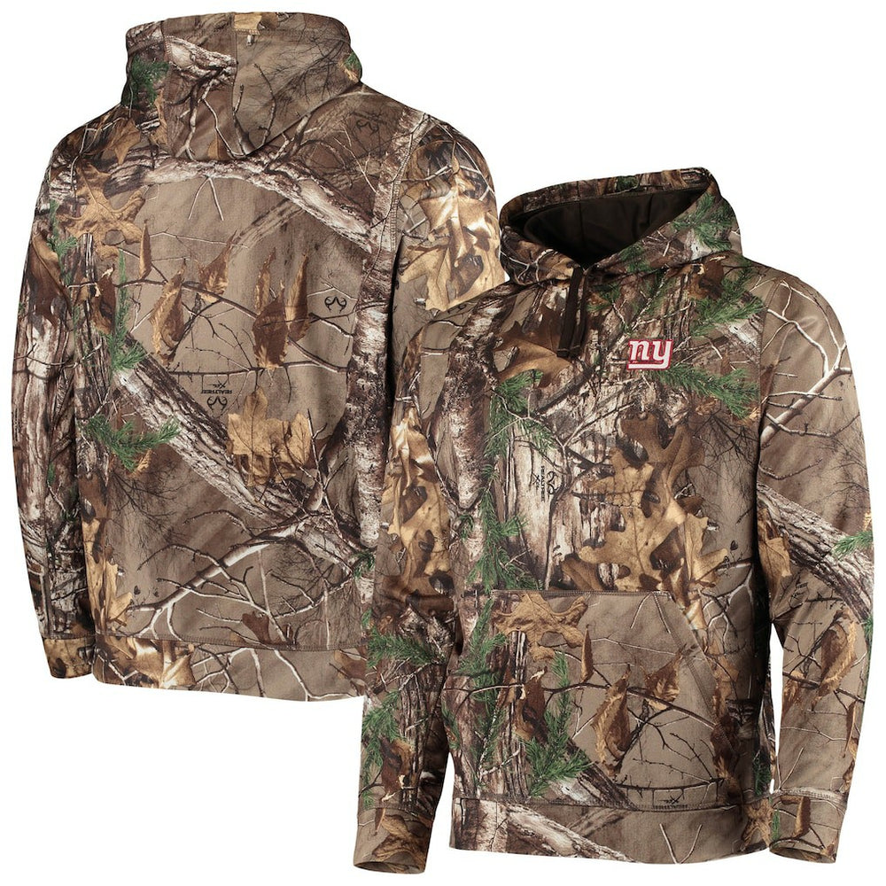 New York Giants Dunbrooke Circle Champion Tech Fleece Pullover Hoodie - Realtree Camo for sale