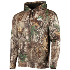 Green Bay Packers Dunbrooke Circle Champion Tech Fleece Pullover Hoodie - Realtree Camo outlet