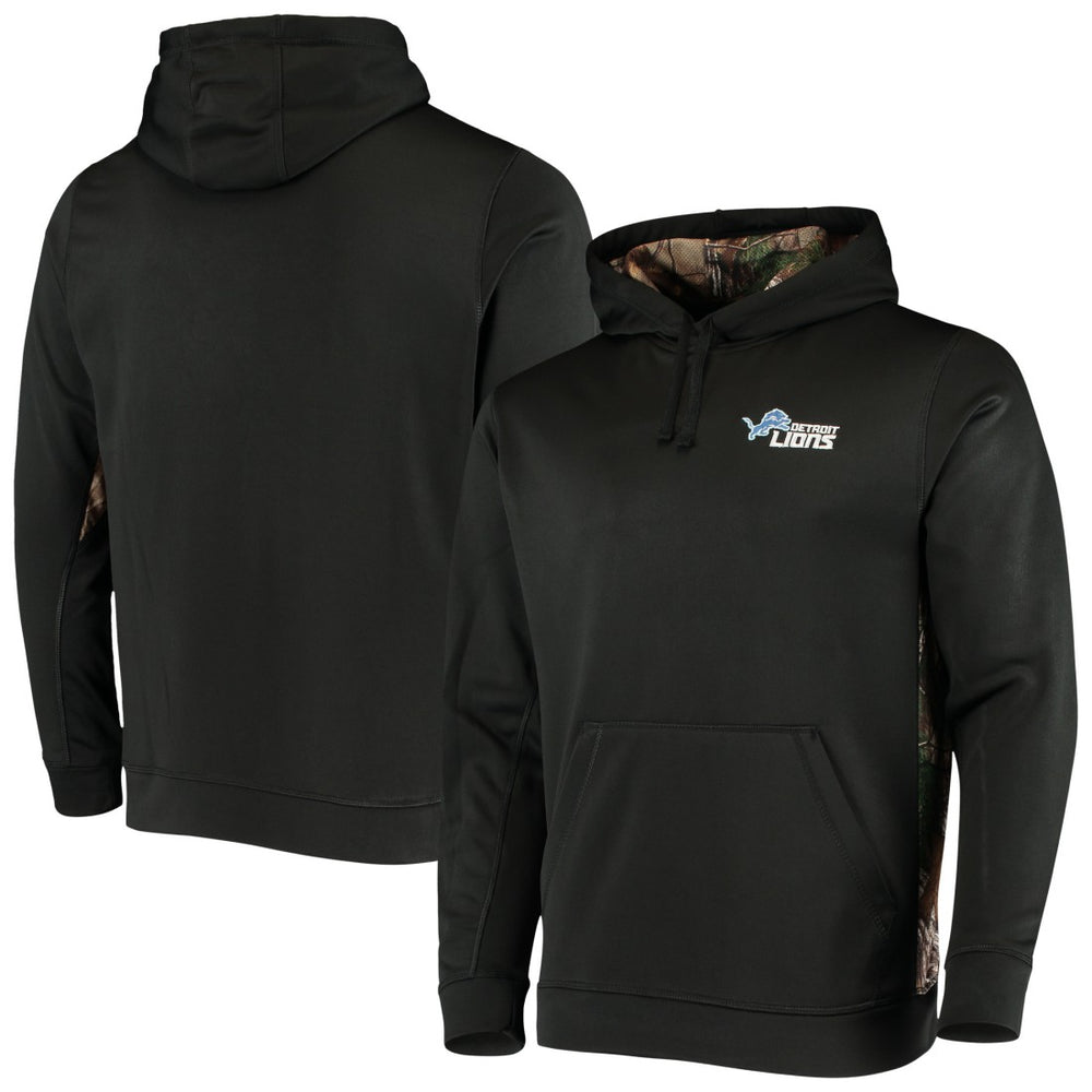 Detroit Lions Dunbrooke Logo Ranger Pullover Hoodie - Black/Realtree Camo online