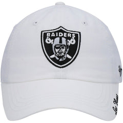 Las Vegas Raiders '47 Women's Miata Clean Up Primary Adjustable Hat - White on sale