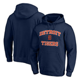 Detroit Tigers Heart & Soul Pullover Hoodie - Navy