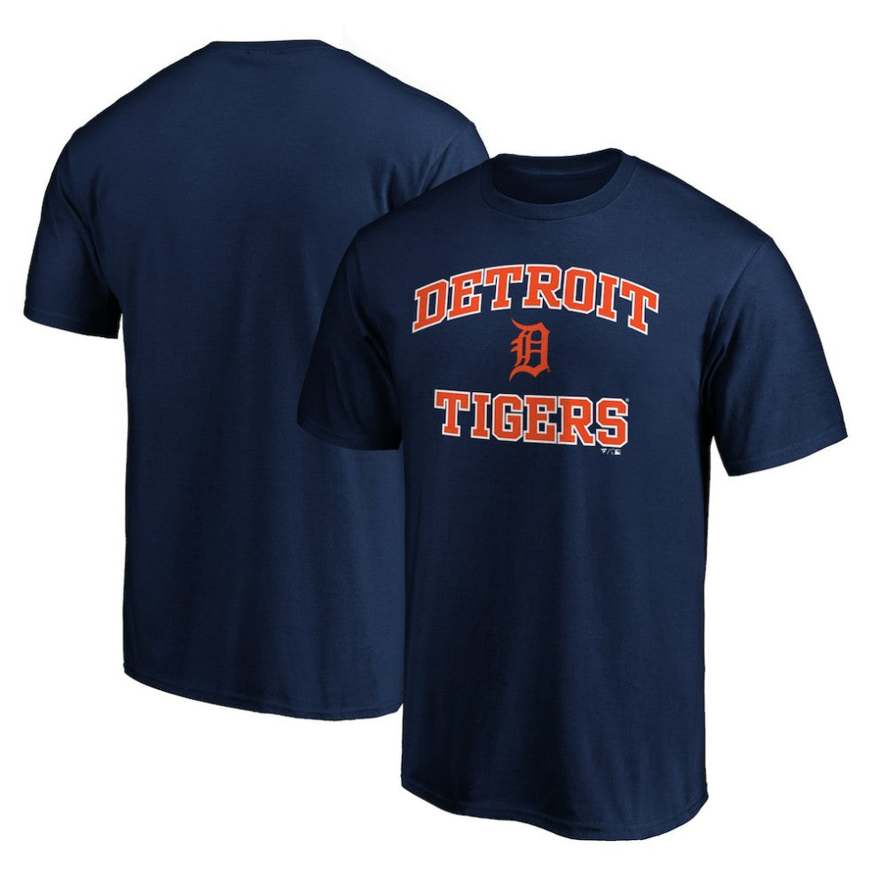 Detroit Tigers MTO Label Heart & Soul T-Shirt - Navy