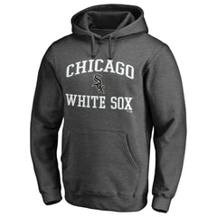 Chicago White Sox MTO Label Heart & Soul Pullover Hoodie - Charcoal