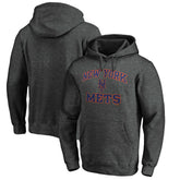 New York Mets MTO Label Heart & Soul Pullover Hoodie - Charcoal