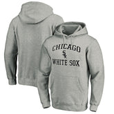 Chicago White Sox MTO Label Heart & Soul Pullover Hoodie - Heather Gray