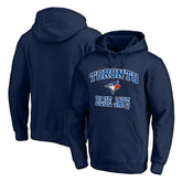 Toronto Blue Jays MTO Label Heart & Soul Pullover Hoodie - Navy