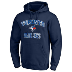 Toronto Blue Jays MTO Label Heart & Soul Pullover Hoodie - Navy