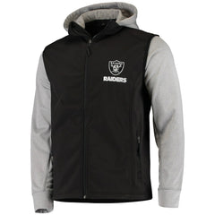 Las Vegas Raiders Dunbrooke Alpha Full-Zip Jacket - Black/Gray online