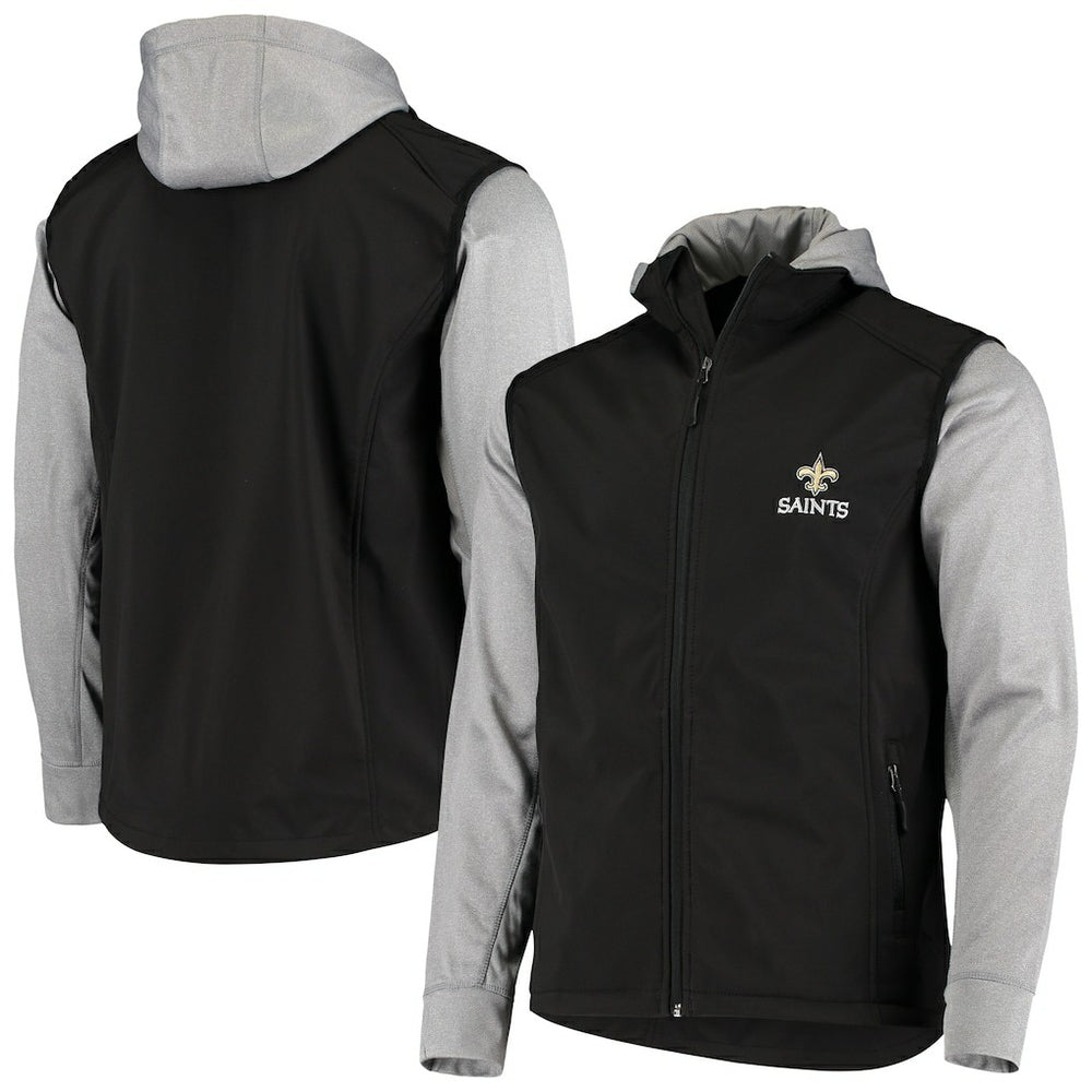 New Orleans Saints Dunbrooke Alpha Full-Zip Jacket - Black/Gray cheap