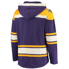 Minnesota Vikings '47 Lacer V-Neck Pullover Hoodie - Purple/Gold outlet