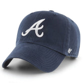 Atlanta Braves Clean Up Adjustable Hat - Navy | 47 brand