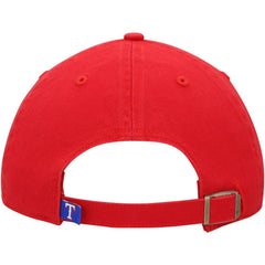 Texas Rangers Clean Up Adjustable Hat - Red | 47 brand