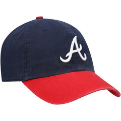 Atlanta Braves Clean Up Adjustable Hat - Navy | 47 brand