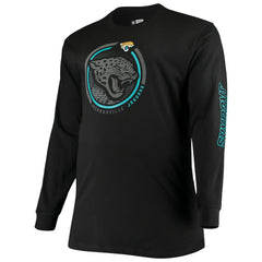 Jacksonville Jaguars Big & Tall Color Pop Long Sleeve T-Shirt - Black cheap