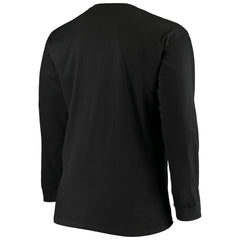 Jacksonville Jaguars Big & Tall Color Pop Long Sleeve T-Shirt - Black cheap