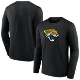 Jacksonville Jaguars Primary Team Logo Long Sleeve T-Shirt - Black discount