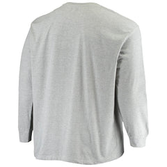 Los Angeles Rams Big & Tall Practice Long Sleeve T-Shirt - Heathered Gray for sale