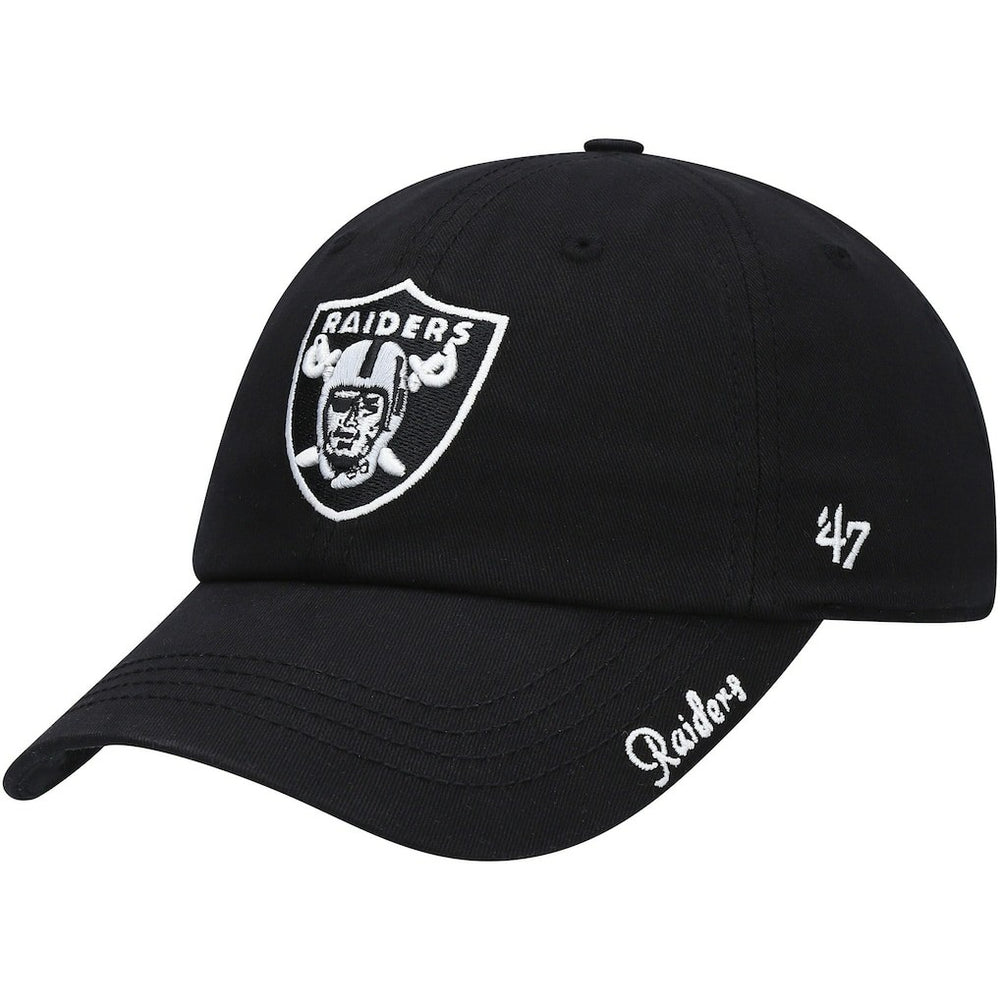Las Vegas Raiders '47 Women's Miata Clean Up Primary Adjustable Hat - Black outlet