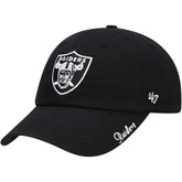 Las Vegas Raiders '47 Women's Miata Clean Up Primary Adjustable Hat - Black outlet