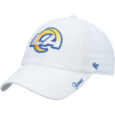 Los Angeles Rams '47 Women's Miata Clean Up Logo Adjustable Hat - White outlet