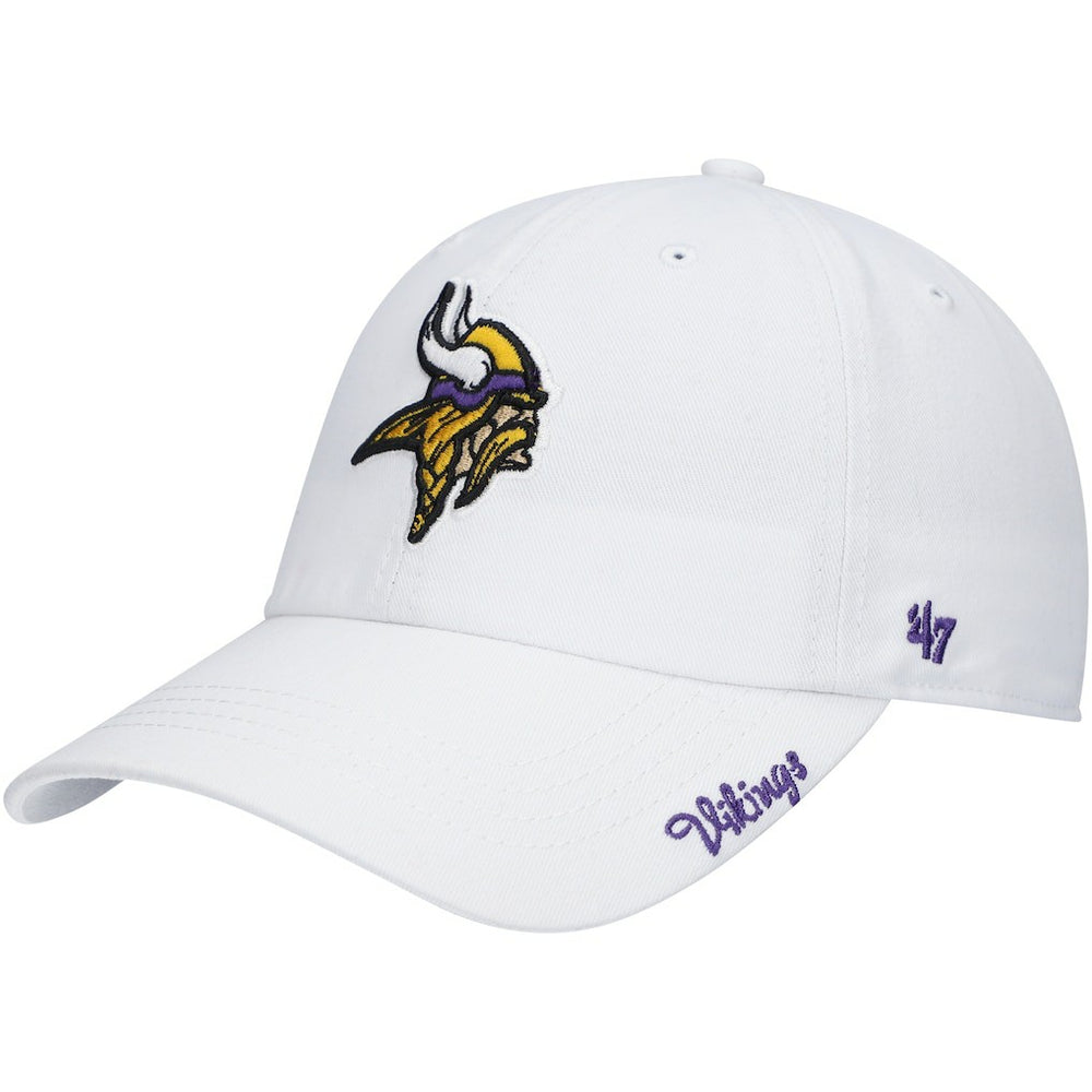 Minnesota Vikings '47 Women's Miata Clean Up Logo Adjustable Hat - White for sale