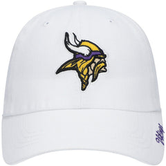 Minnesota Vikings '47 Women's Miata Clean Up Logo Adjustable Hat - White for sale