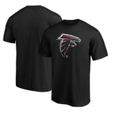 Atlanta Falcons Midnight Mascot Team Logo T-Shirt - Black on sale
