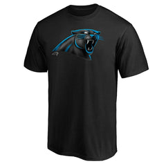 Carolina Panthers Midnight Mascot Team Logo T-Shirt - Black on sale