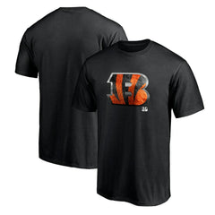 Cincinnati Bengals Midnight Mascot Team Logo T-Shirt - Black on sale