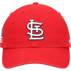 St. Louis Cardinals Heritage Clean Up Adjustable Hat - Red | 47 brand