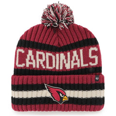 Arizona Cardinals '47 Bering Cuffed Knit Hat with Pom - Cardinal outlet