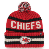 Kansas City Chiefs '47 Bering Cuffed Knit Hat with Pom - Red cheap