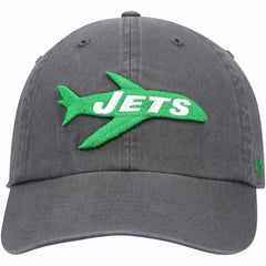 New York Jets '47 Clean Up Adjustable Hat - Charcoal sale