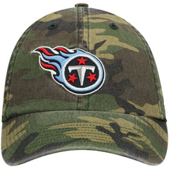 Tennessee Titans '47 Woodland Clean Up Adjustable Hat - Camo on sale