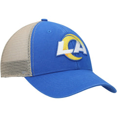 Los Angeles Rams '47 Flagship Logo MVP Snapback Hat - Royal/Natural on sale